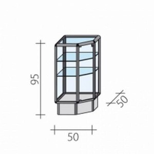 External, corner counter FLZ-1