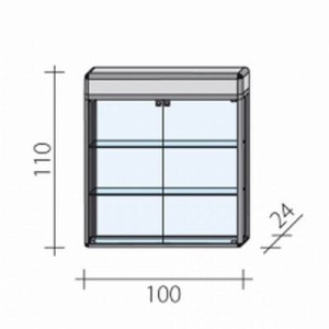 Display case FI 100