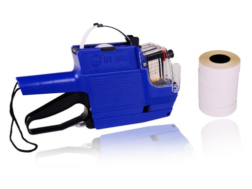 Metkownica Jednorzędowa MX-6600 + 5 Rolek Metek 22x12 mm montip.jpg