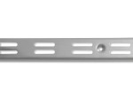Chrome-plated, perforated strip 200 cm
