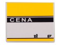 żółta cenówka od przodu