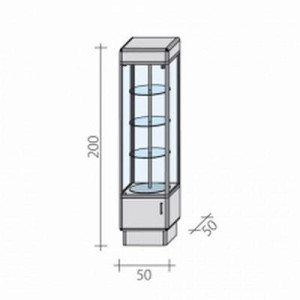 Display case FG50 DOBR