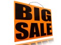 Tablica tabliczka z napisami etykieta laminowana BIG SALE B3