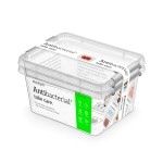 Pojemnik do przechowywania żywności antybakteryjne srebro 1,6L - 2 szt. 