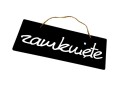 Tabliczka kredowa dwustronna otwarte zamknięte
