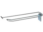 Double, thick hook/hanger for space wall with support for price label (1) (1)