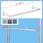 Ramię owalne długie dla modułu 64cm malowane