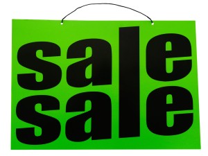 Tablica tabliczka SALE SALE B3
