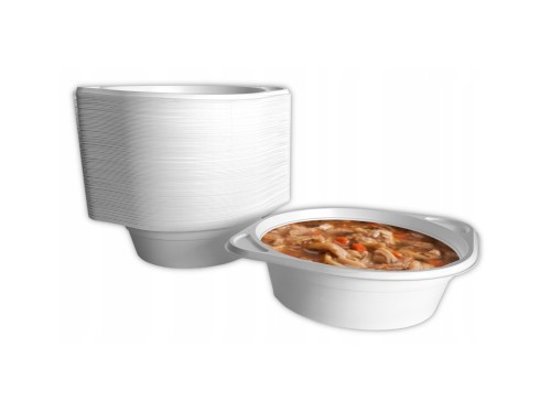 flaczarka plastikowa miska wielorazowa z uchem