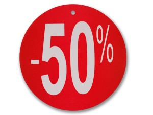 Label tag ROUND -50% fi 24 cm (1)