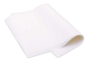 Papier śniadaniowy biały w arkuszach 30x23 cm, 40 szt. 