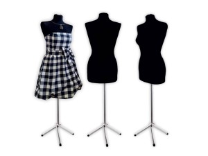 Manekin damski krawiecki - 36/38 z metalowym stojakiem