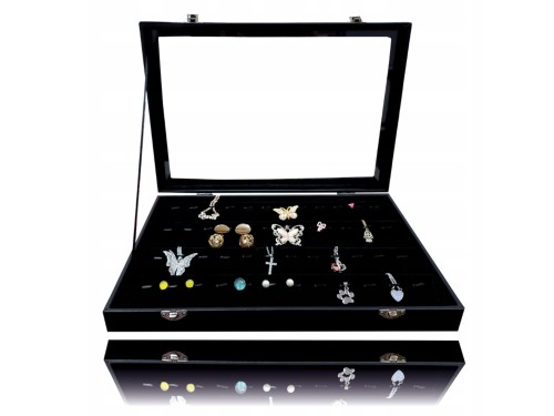 ekspozytor 40 zaczepów z zamknieciem czarny.jpg