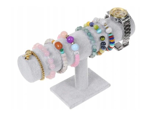 ekspozytor na biżuterię zegarki szary.jpg