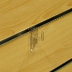 Wieszak na panel frezowany shop wall PLEKSI