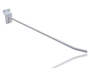 Haczyk/ Zawieszka pojedyncza 25 cm na panel frezowany shop wall BIAŁA