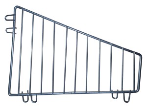 Przegroda kosza drucianego 47/67/90 cm SREBRNA OUTLET