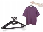 Rotating hanger "B" BLACK 41 cm 50 pcs
