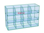 Glass display case 90 cm x 30 cm x 60 cm
