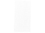 Mesh/grill panel 150 x 75, white (1)