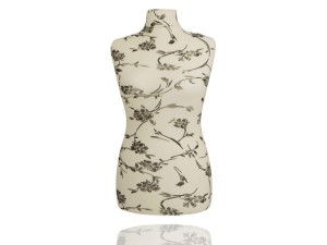 Koszulka na damskiego manekina krawieckiego - wzór kwiatowy