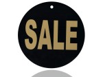 Tablica - etykieta okrągła SALE 24 cm