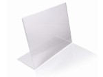 Stojak na menu A4 poziomy pleksi