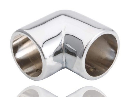 Corner joint 90° with lock for tube with diameter of 32 mm AC982-A-CHR ...