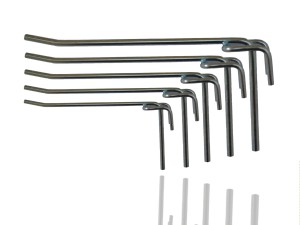 Haczyk / Zawieszka na kratkę kratę 15cm pojedyncza GRUBA OCYNK 