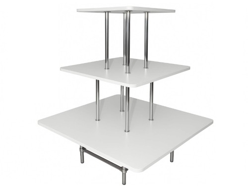 Regał ekspozycyjny 3-poziomowy biały.jpg