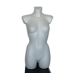 Manekin damski krawiecki - 36/38 długi tors styropianowy