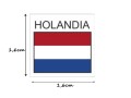naklejki kraj pochodzenia Holandia, etykiety kraj pochodzenia Holandia montip.jpg