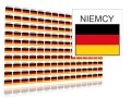 naklejki Niemiec 1,6x1,6 cm, etykiety samoprzylepne niemiecka flaga montip.jpg