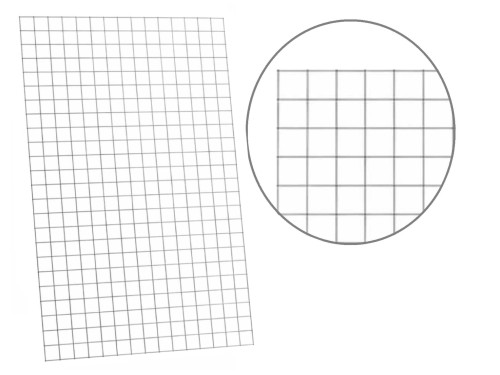 kratka do montażu haczyków i koszy, kratka druciana 120x75 montip.jpg