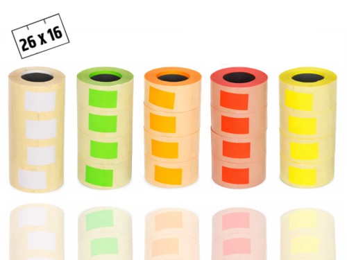 Metki do metkownicy dwurzędowej 26x16mm różne kolory 5 szt. montip.jpg