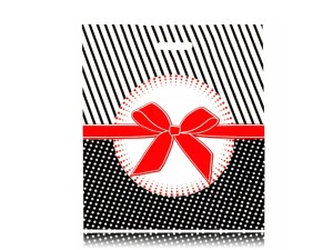 REKLAMÓWKI OZDOBNE NA PREZENT KOKARDA 15x25 50SZT