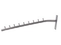haczyk na ścianę 40 cm, haczyk 9 bolców, zawieszka z bolcami montip.jpg