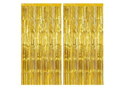 kurtyna złota dekoracyjna, kurtyna imprezowa złota montip.jpg
