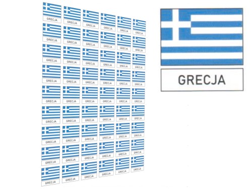 etykiety informacyjne, naklejki Grecji 3x3 cm, etykiety samoprzylepne Grecji flaga montip.jpg