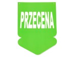 Tablica tabliczka strzałka PRZECENA