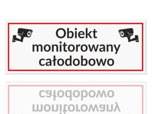 tabliczka obiekt monitorowany tablica obiekt monitorowany całodobowo montip.jpg
