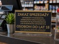 tabliczka zakaz sprzedaży wyrobów tytoniowych, tabliczka zakaz sprzedaży papierosów mobntip.jpg