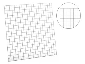 kratka krata kratownica 100x100 cm SREBRNA OUTLET