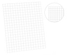 Kratka Krata Kratownica 100x80 cm BIAŁA