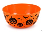 Miska na cukierki pomarańczowa, dekoracja na Halloween