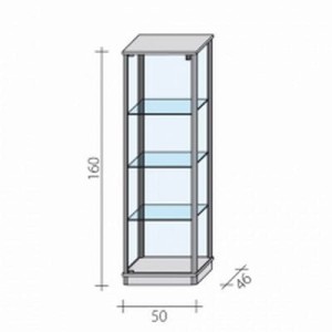 Shopping display case VA 4