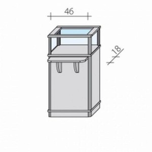 Shelf for bags VPT 50