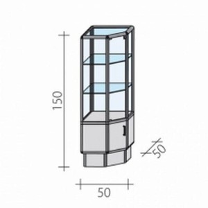Counter, display case FWN-2