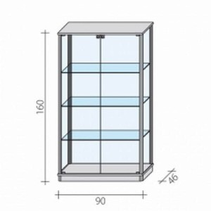 Shopping display case VA 3