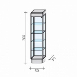 Display case FG50 1